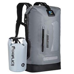 Waterproof Backpack for Men/30L/40L, Floating Dry Bag Kayak, Dry 20L Gray