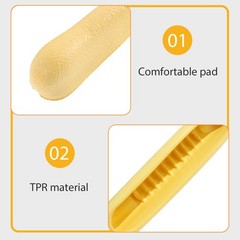 4 Pcs Axillary Crutch Accessories Forearm Pads Replacement Underarm