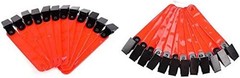 Durable Reflective Trail Markers – 24 Pack for Hiking, Hunting & Outdoor Safety