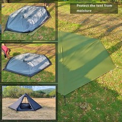 10.5×9.5 ft Tent Footprint Waterproof Camping Tarp Ultralight Mat Under Tent …
