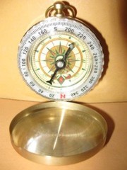 New Brass Navigatial COMPASS pocket size