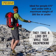 8000 QL Pro Trekking Poles – Adjustable Aluminum Hiking Poles