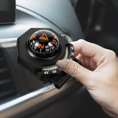 Car Interior Accessories Dashboard Mount Compass Vehicle Truck Boat Compass Tool