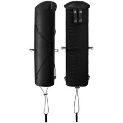 Hiking Pole Bag Trekking Pouch Nylon Anti-splash Fabric Reinforced Opening