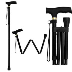 Cane Walking Stick Adjustable Folding walking Aluminum Collapsible Travel Hiking