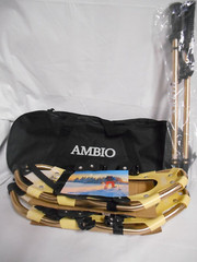 Ambio Snowshoes – 21 in. 70-150 lbs New Open Box
