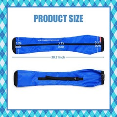 Portable Trekking Pole Carrying Bag Storage Bag Pouch with Zipper for Walking…