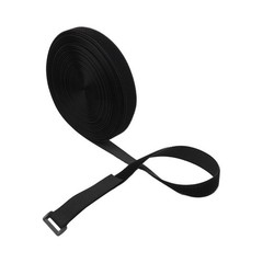 Nylon Adjustable Cable Straps with Buckles for Organizing Audio and TV Cables