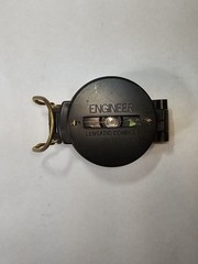 Vintage Engineer Lensatic Compass Military Hiking Camping Japan