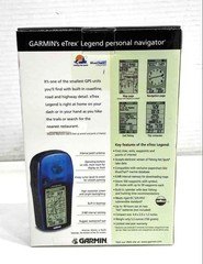 Garmin eTrex Legend Personal Navigator Waas GPS Handheld, New In Sealed Box