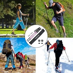 AUTOPkio Walking Poles Trekking Poles, Nordic Walking Poles Adjustable Aluminium…