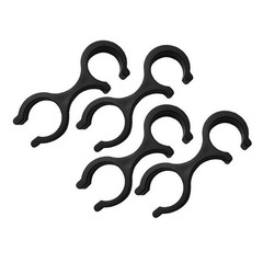 20pcs Hiking Pole Fastener Pack 8-Shaped Design for Secure Dual Pole Carry