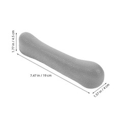 4Pcs Soft Tpr Crutch Underarm Pads Comfortable Cushion for Adult Crutches Grey