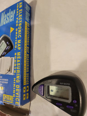 Aques Map Master Electronic Measuring Device Original Box Hiking Driving