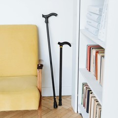 Lightweight Aluminum Alloy Walking Cane Adjustable Two Section Telescopic Pole
