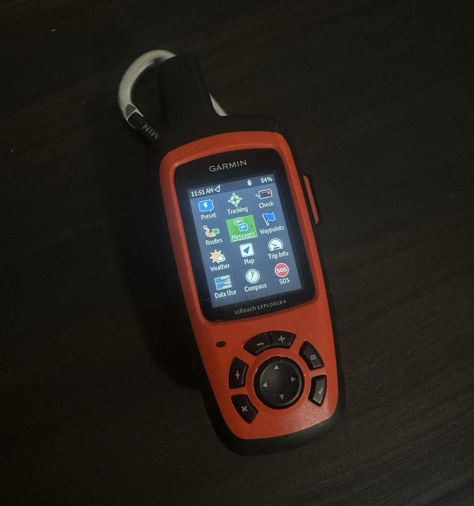 Garmin inReach Explorer+ Satellite Communicator w/ SOS Orange/Black