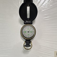 Blake Engineer Directional Hinged Lensatic Compass w/ Sighting Line Black/Gold