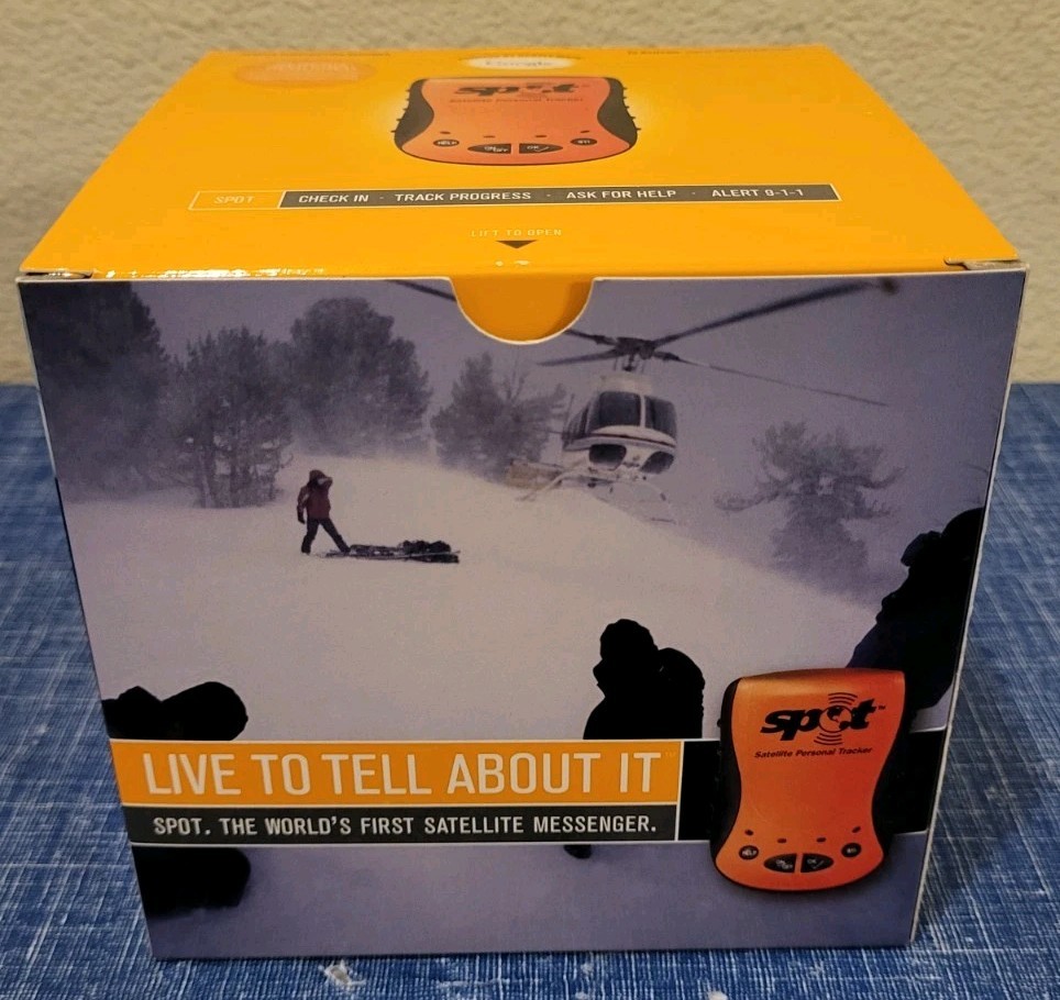Spot • Handheld Personal GPS Satellite Tracker/Messenger • Factory Sealed!