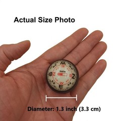 KanPas Dashboard Compass Ball with Double Dials for Cars Boats (V-32-L Lumino…