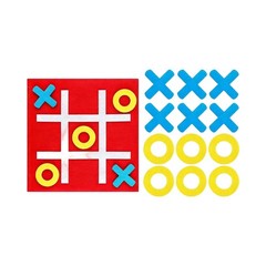 10pcs Felt For Tic For Tac Toe Game Set for Parent Child Interactive Play