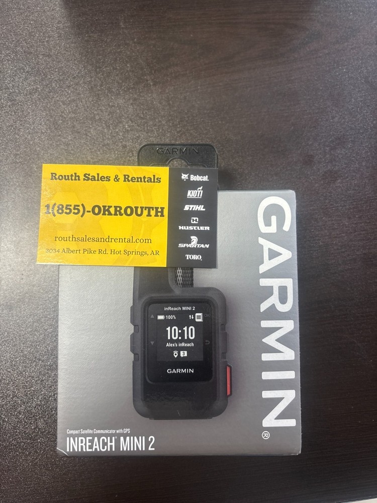 Garmin inReach Mini 2 GPS Satellite Communicator, Black