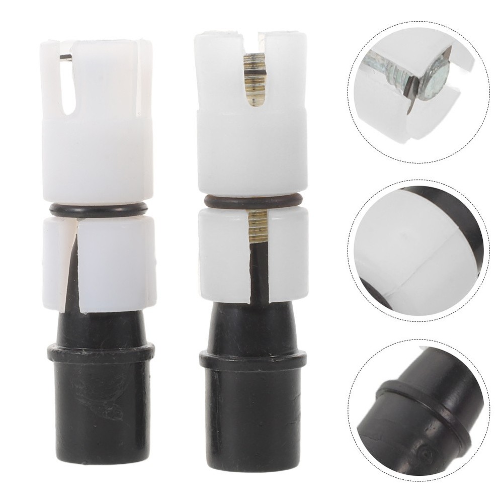 2 Pcs Expansion Tube for Cane Hiking Poles Tips Accessories Tubes