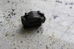 Vintage military compass folds up to compact travel size