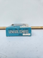 Vintage Compass Precise Pathfinder Engineer Lensatic Compass W/ Original Box