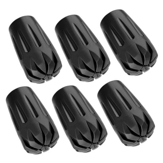 Durable Replacement Rubber Tips for Trekking Poles – Universal Anti-Slip