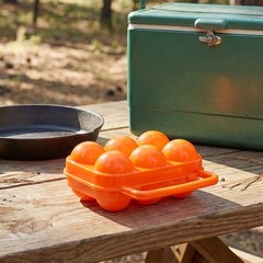 2 Pcs Egg Holder for Fresh Eggs Box Travel Outdoor Container Plastic Camping