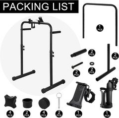 Adjustable Walking Pad Handlebar with Cup & Phone Holder, 38.58-47.24 Inch