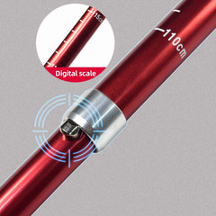 5 Section Outdoor Fold Trekking Pole Camping Portable Walking Hiking Stick for N