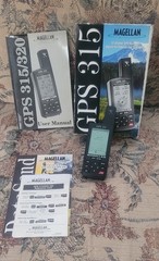 Magellan GPS 315 12 Channel GPS Navigator w/ Box & Manuals Tested & Works