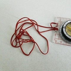 Orienteering Compass Olcom Fs-14 With Lanyard Made In Japan