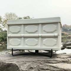 Multifunctional Camping Stand Foldable Ground Support Frame Nonslip Design