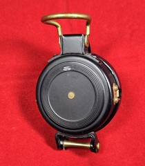 Vintage Working LENSATIC Engineer COMPASS – 2″ Made in Japan – Glow In The Dark