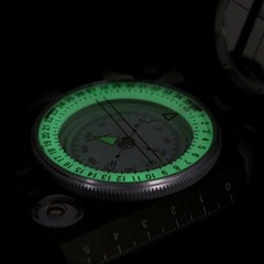 Pocket Military Army Geology Pro Compass Outdoor Hiking Camping Survivalist SOS