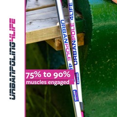 Urban Poling – Urban Poles 4Life – Lightweight, Aluminum Nordic Walking Sticks