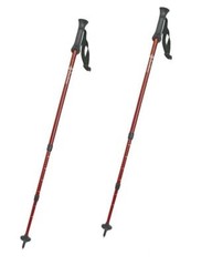 2 pack 4.5′ Telescoping Elevation Trekking Pole Adjustable Hiking Walking Stick