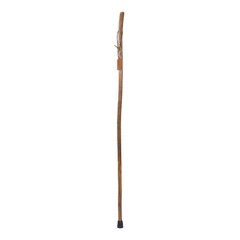 Brazos Free Form Hickory Wood Walking Stick 58 Inch Height