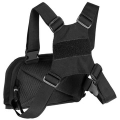 Fox Chest Pack Recon Outdoor Chest Bag Hiker Bag Black