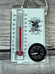 NRA ILA Thermostat Compass Keychain