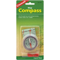 Coghlan’s Map Compass, See-Through Base and Rotating Housing, Survival Emergency