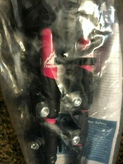 TrailBuddy Trekking Poles 2-pc Pack Adjustable Hiking/Walking Sticks -Berry Pink