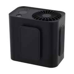 Portable Waist Fan with 4 Speed Options and Built in Flashlight USB Charge