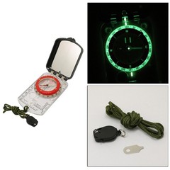 Compass Multifunctional Map Ruler Outdoor Camping Navigation Hiking