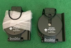Lot of 2 Seven Ranges Scout Reservation Compass.
