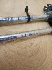 Pair Of 2 LL Bean Winter Walker Walking Sticks Trekking Pole Max Length 135cm