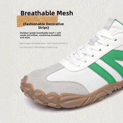 Slip Resistant Sneakers Hiking Shoes For City Commuting Soft Cushioning Midsole