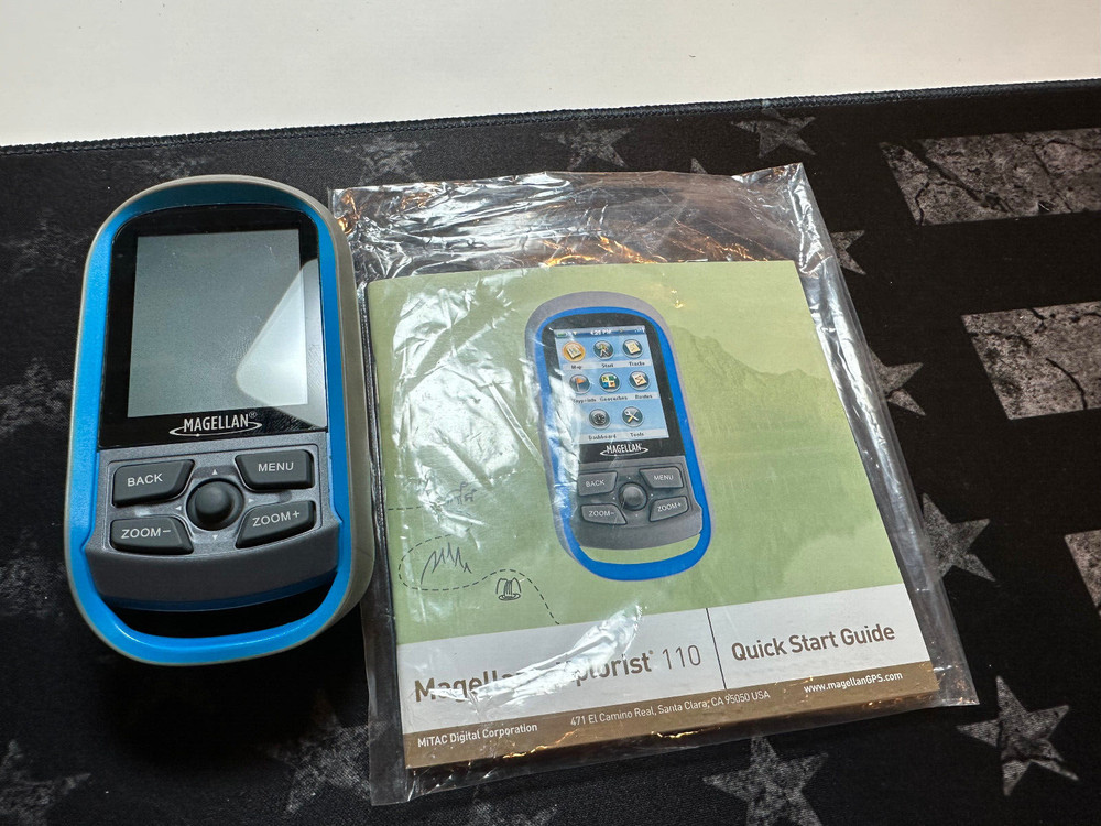 Magellan eXplorist 110 Handheld GPS – with Terrain Maps